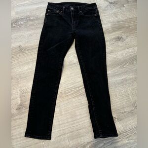 Womens American Eagle 28x28 black skinny jeans